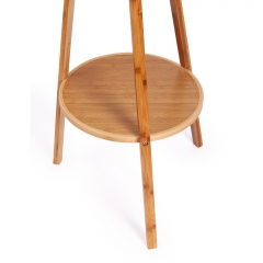 Вешалка Tetchair mod. JWFU-3464 прессованный бамбук, 38,3 х 38,3 х 170 см, натуральный