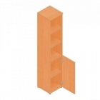 Шкаф для документов узкий Альтерна Р.П-2 бук Бавария