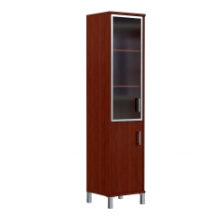 Стеллаж стекло в раме Skyland В431.4 L Бургунди