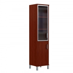 Стеллаж стекло в раме Skyland В431.4 L Бургунди