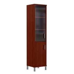 Стеллаж стекло тонированное Skyland В431.5 R Бургунди