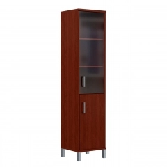 Стеллаж стекло тонированное Skyland В431.5 L Бургунди