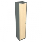 Шкаф Skyland СУ-1.9 Л/Пр Клен/металлик