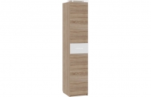 Пенал Соник Импульс SN16.01 Дуб сонома/белый глянец