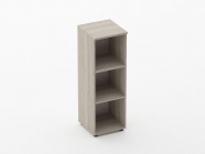 Шкаф средний открытый Персона Грата Glassy 6.12.10 Дуб сантана светлый