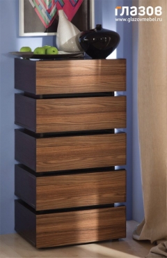 Комод Глазовская МФ 1 Hyper Палисандр гостиная