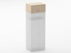 Антресоль глубокая Персона Грата Glassy 6.04.141 Дуб молочный