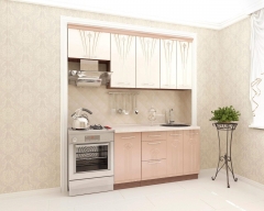 Кухонный гарнитур прямой 200 см Витра Афина-18 Комплект 7