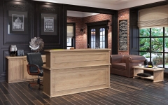 Комплект мебели для ресепшен Skyland Raut 02 Дуб девон