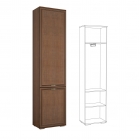 Пенал платяной с выдвижной штангой Domani Ливорно ЛШ-2 Орех донской