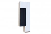 Шкаф с витриной Кёльн Любимый дом ЛД.674.020.000 Дуб Золотой/Белый