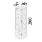 Шкаф-витрина сервант лев/прав Витра Тиффани 600.08