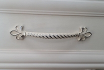 Шкаф с витриной Браво Грация 490 Белый