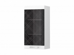 Шкаф-витрина кухонный лев/прав Витра Бьянка 102.04