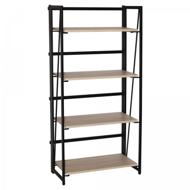 Стеллаж на металлокаркасе BRABIX BRABIX LOFT SH-001 Дуб натуральный