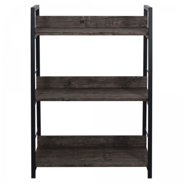 Стеллаж на металлокаркасе BRABIX BRABIX LOFT SH-002 Мореный дуб