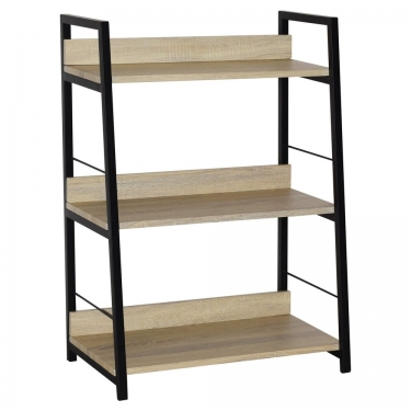 Стеллаж на металлокаркасе BRABIX BRABIX LOFT SH-002 Дуб натуральный
