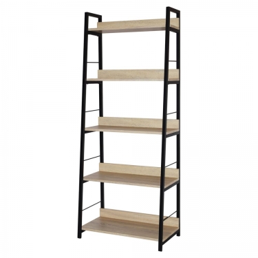 Стеллаж на металлокаркасе BRABIX BRABIX LOFT SH-003 Дуб натуральный