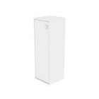 Шкаф средний узкий левый Рива STYLE Л.СУ-2.3 Л Белый