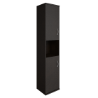 Шкаф высокий узкий левый Рива Riva А.СУ-1.5 Л Венге Цаво