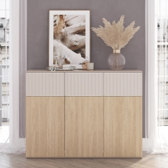 Греденция Беатрис МАГ-РИВЕР Палермо/Велюр Алисия/Латте софт