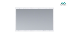 Зеркало навесное 900х550 Милана МАГ-РИВЕР Камень темный