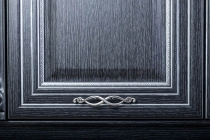 Кухонный гарнитур 2200 Любимый дом Италия 04 Черный Дуб темный