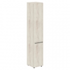 Шкаф колонка с глухими малыми и средними дверьми Skyland LOFTIS LHC 40.3 малый низ Сосна Эдмонт
