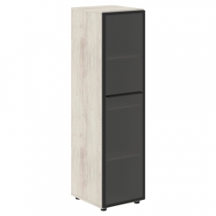 Шкаф колонка со стеклянной дверью Skyland LOFTIS LMC 40.2L Сосна Эдмонт