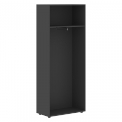 Каркас гардероба Skyland Forta FCW 80-1 Черный графит