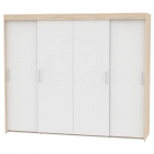 Шкаф-купе Аларти T-5-198х235х45ДСС-Белый-11