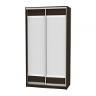 Шкаф-купе Аларти B-230х120х60-2Венге-D10D10