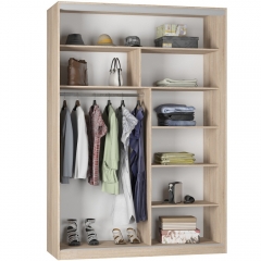 Шкаф-купе Аларти B-230х160х60-1ДСС-Белый-D7D7