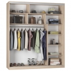 Шкаф-купе Аларти B-230х200х60-1ЯАТ-ЯАС-D9D10D9