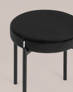 Табурет Stool Group Рио велюр Черный