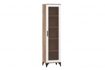 Шкаф-пенал SILVA Марсель НМ 013.06 Меренга Дуб Крафт табачный