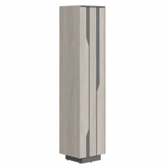 Шкаф высокий Skyland Line СФ-574203 Дуб серый Черный графит