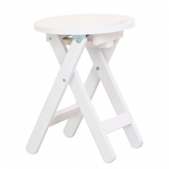 Табурет Мебелик складной Снег