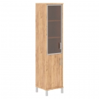 Стеллаж стекло в раме Skyland В431.9 R Дуб Бофорд