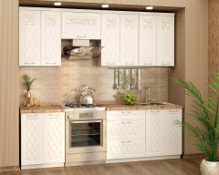 Кухонный гарнитур прямой 240 см Витра Тиффани 19 Набор 9