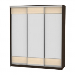 Шкаф-купе Аларти B-230х200х60-2Венге-ДМ-D8D8D8