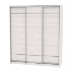 Шкаф-купе Аларти B-230х200х60-3ЯАС-D7D7D7