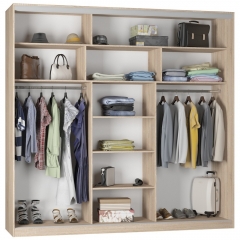 Шкаф-купе Аларти B-230х235х60-1ДМ-D7D7D7