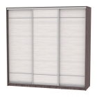 Шкаф-купе Аларти B-230х235х60-2ЯАТ-ЯАС-D7D7D7