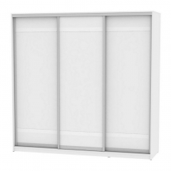 Шкаф-купе Аларти B-230х235х60-3Белый-D9D9D9