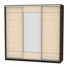 Шкаф-купе Аларти B-230х235х60-3Венге-ДМ-D7D8D7