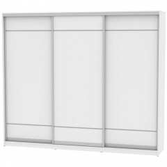 Шкаф-купе Аларти B-230х270х60-1Белый-D7D7D7