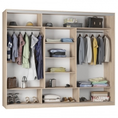 Шкаф-купе Аларти B-230х270х60-2ВД-D8D8D8