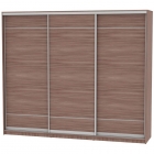 Шкаф-купе Аларти B-230х270х60-3ЯШТ-D7D7D7