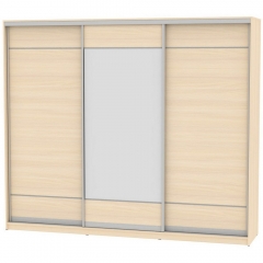 Шкаф-купе Аларти B-230х270х60-3ДМ-D7D8D7